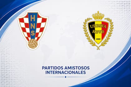 Bélgica perdió por 0-2 ante Croacia, por el Amistosos Internacionales