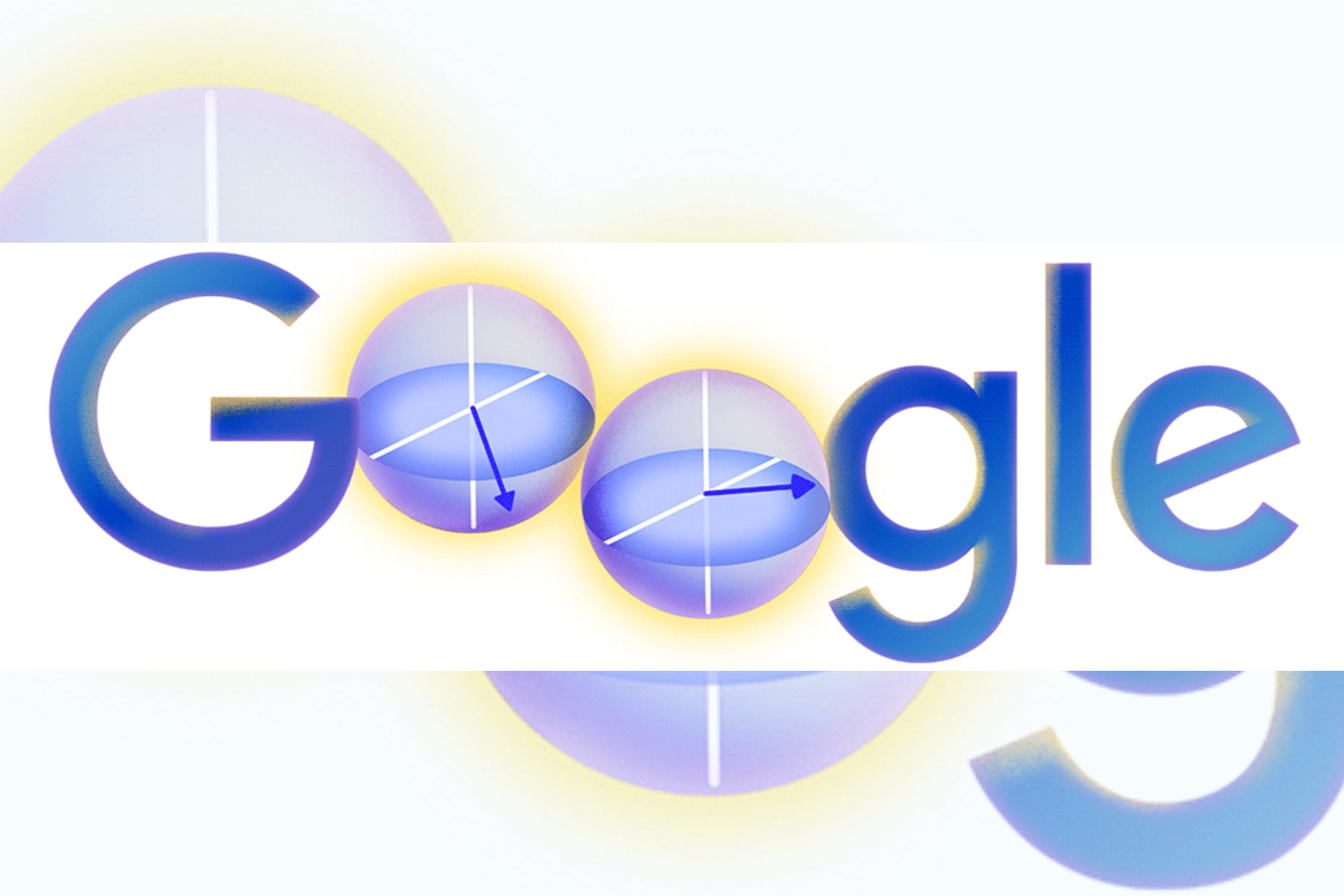 Día Mundial de la Cuántica: cómo es el nuevo doodle de Google