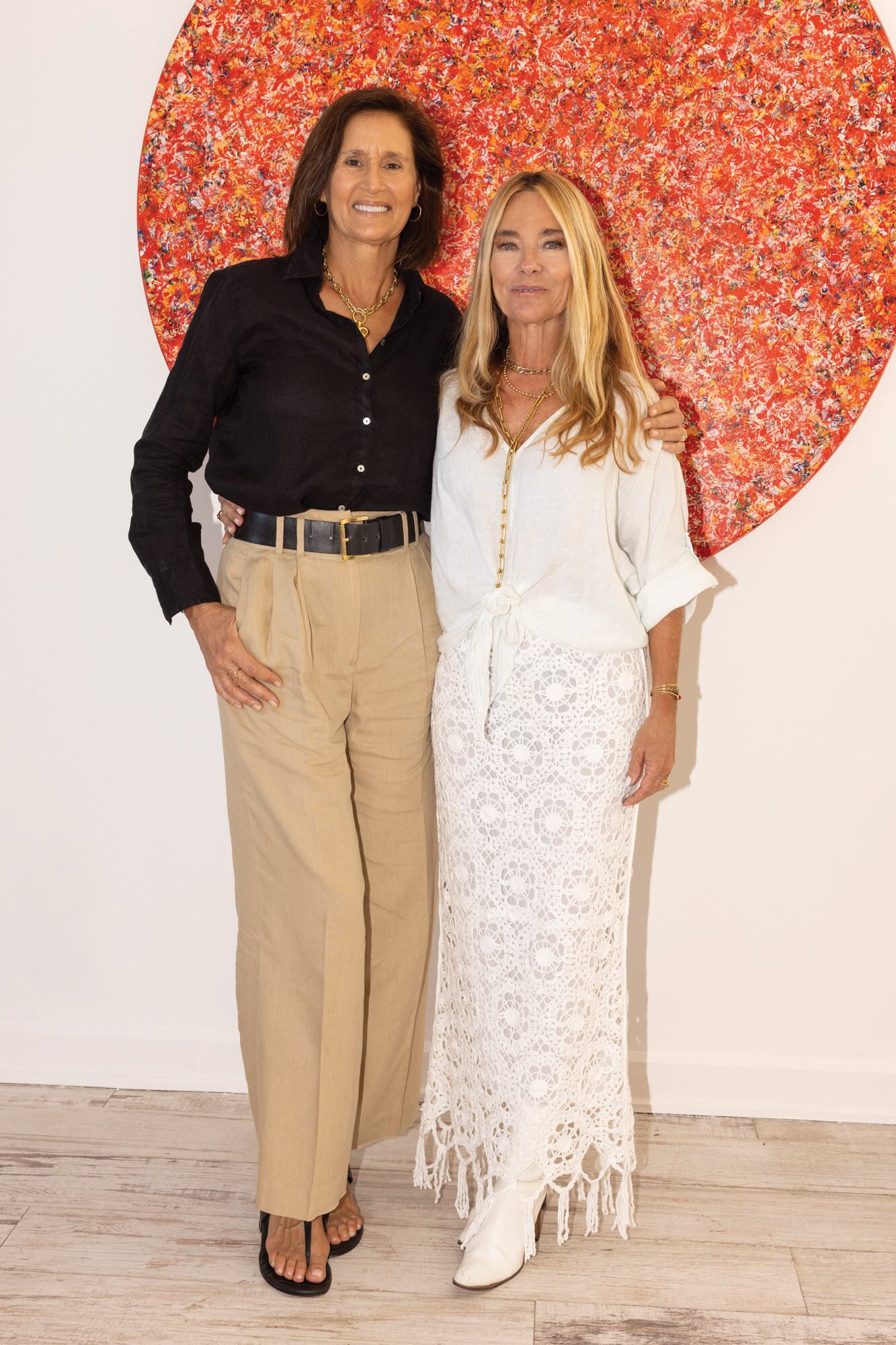 Gabriela Flores Pirán felicitó a su consuegra María Emilia.