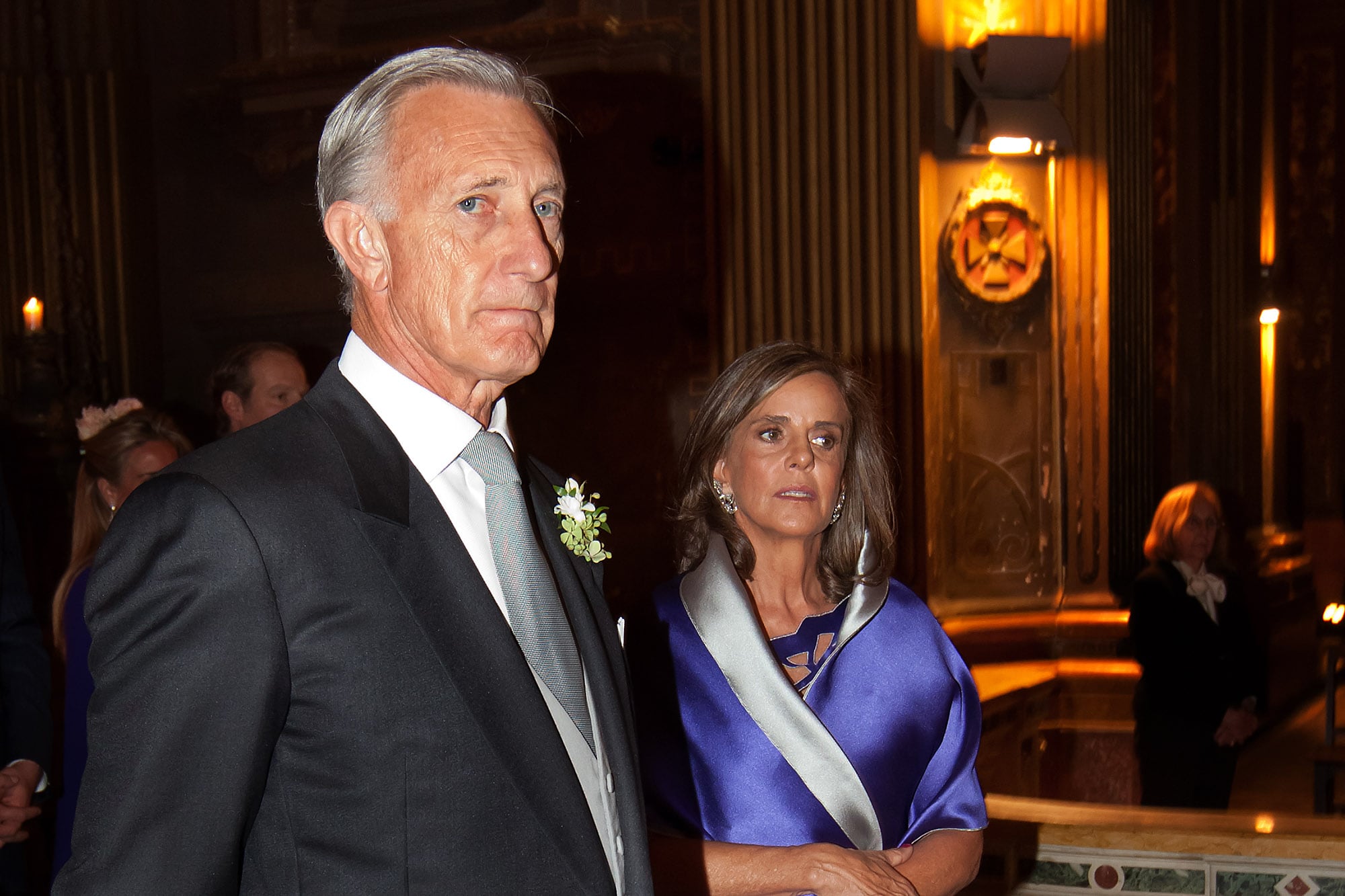 Jorge Neuss y su esposa, Silvia Saravia