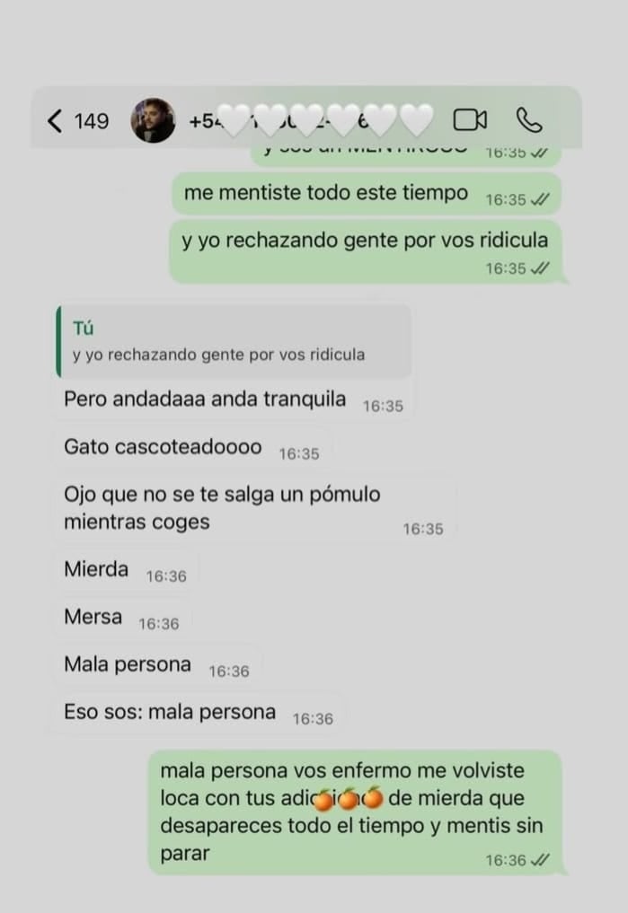 Sofía Gonet compartió la última conversación que mantuvo con Homero Pettinato vía WhatsApp