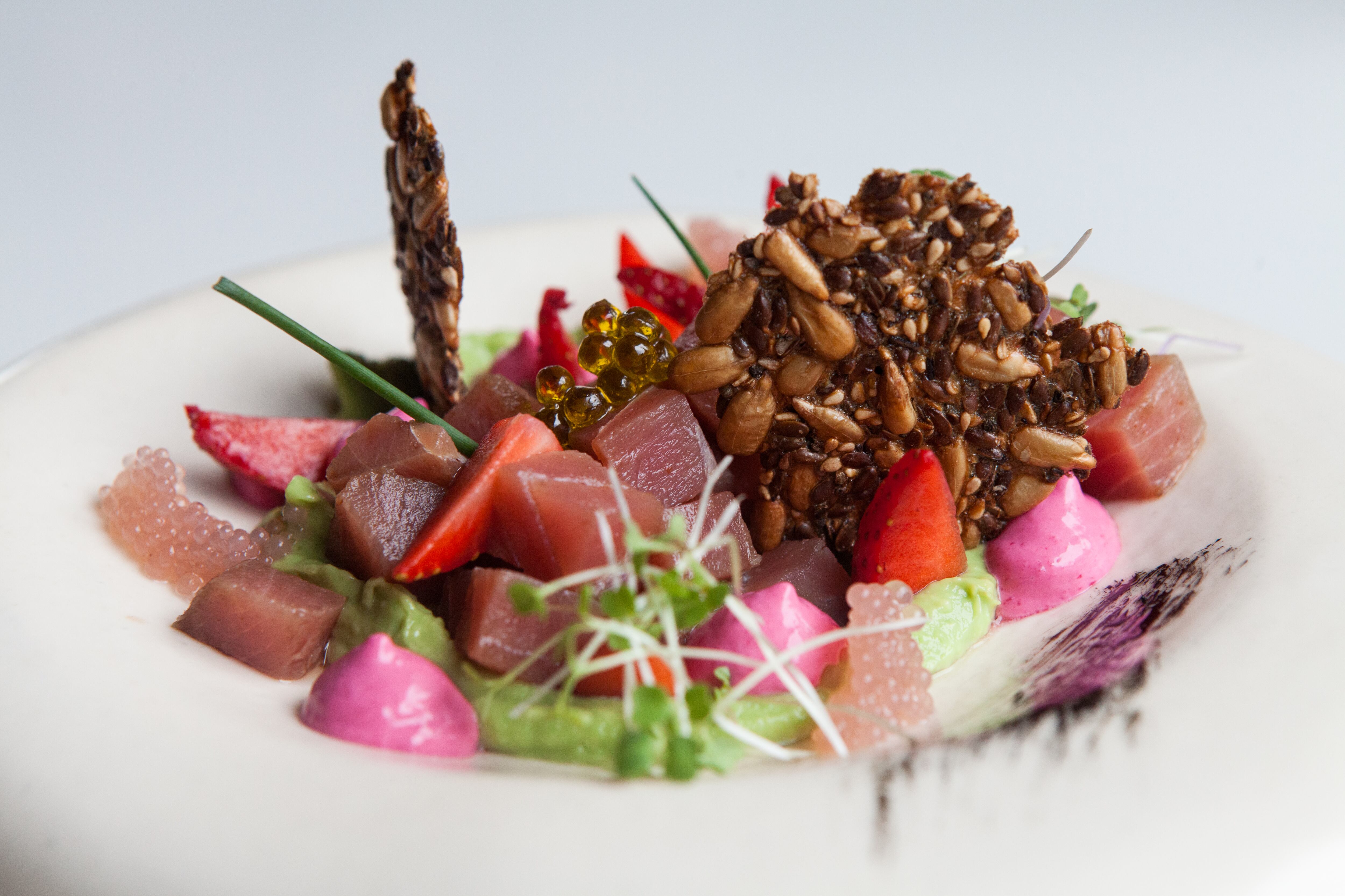 Los platos están muy bien diseñados