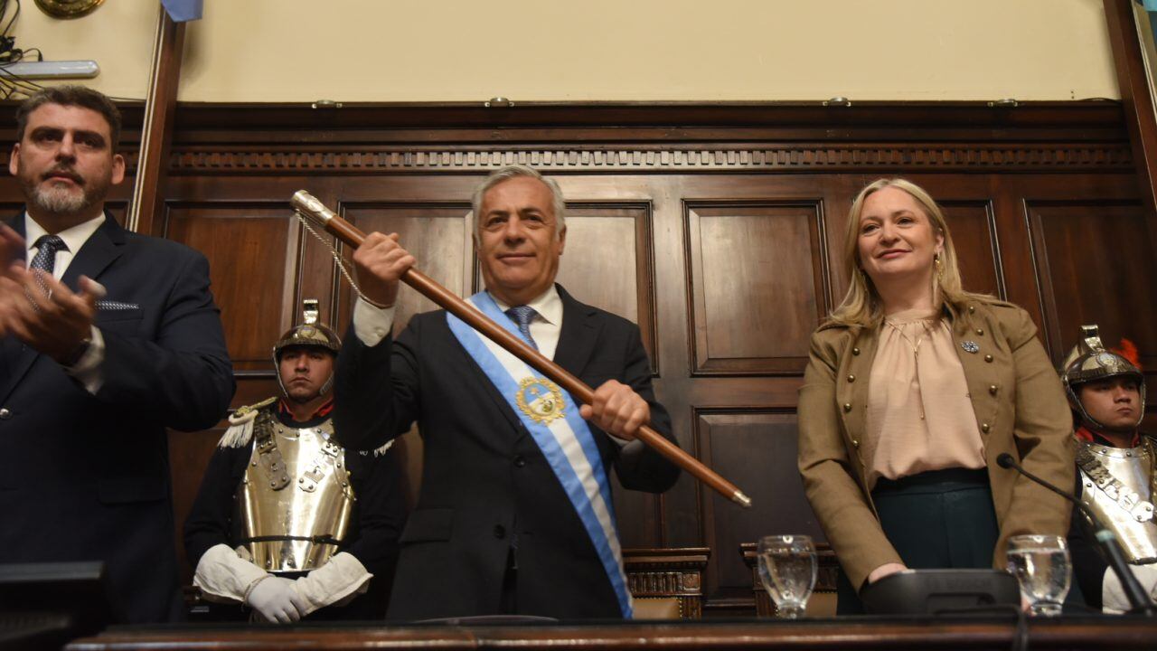 Sin reelección. Cornejo destacó la “continuidad”, pero habrá competencia interna entre Petri y otro candidato