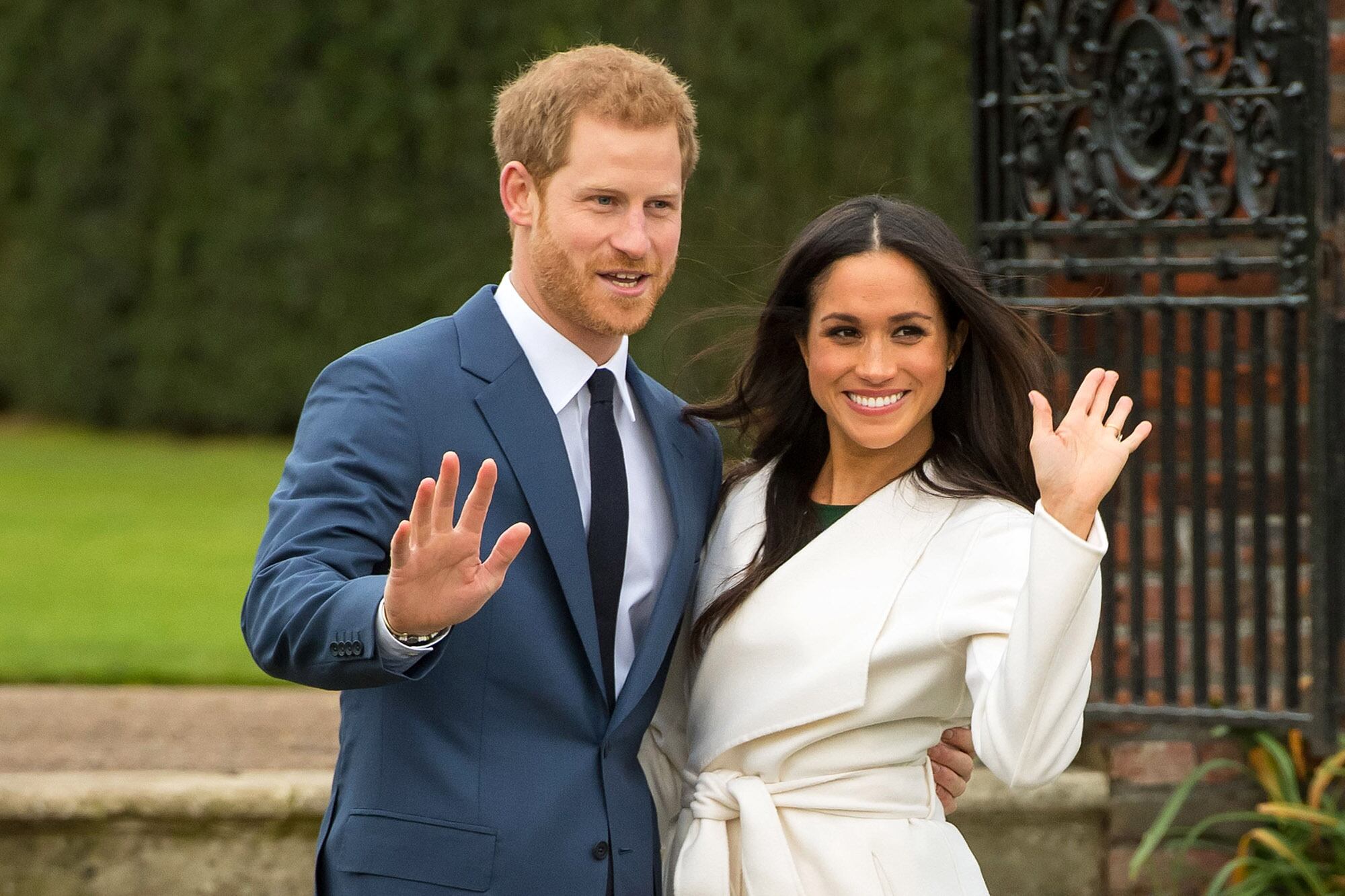 El príncipe Harry y Meghan Markle, en Londres, Reino Unido, el 27/11/2017