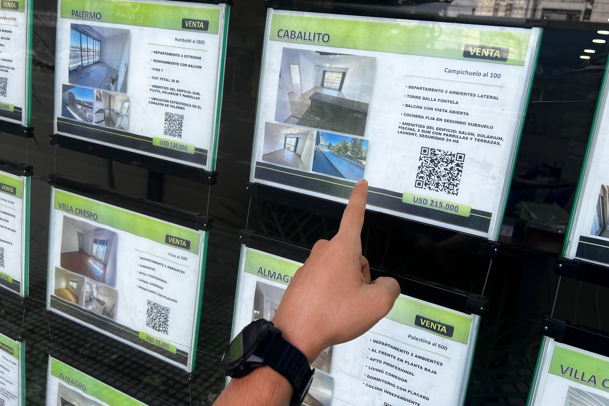 Algunos barrios no tuvieron incrementos en sus valores, sino que, incluso, bajaron de precio.