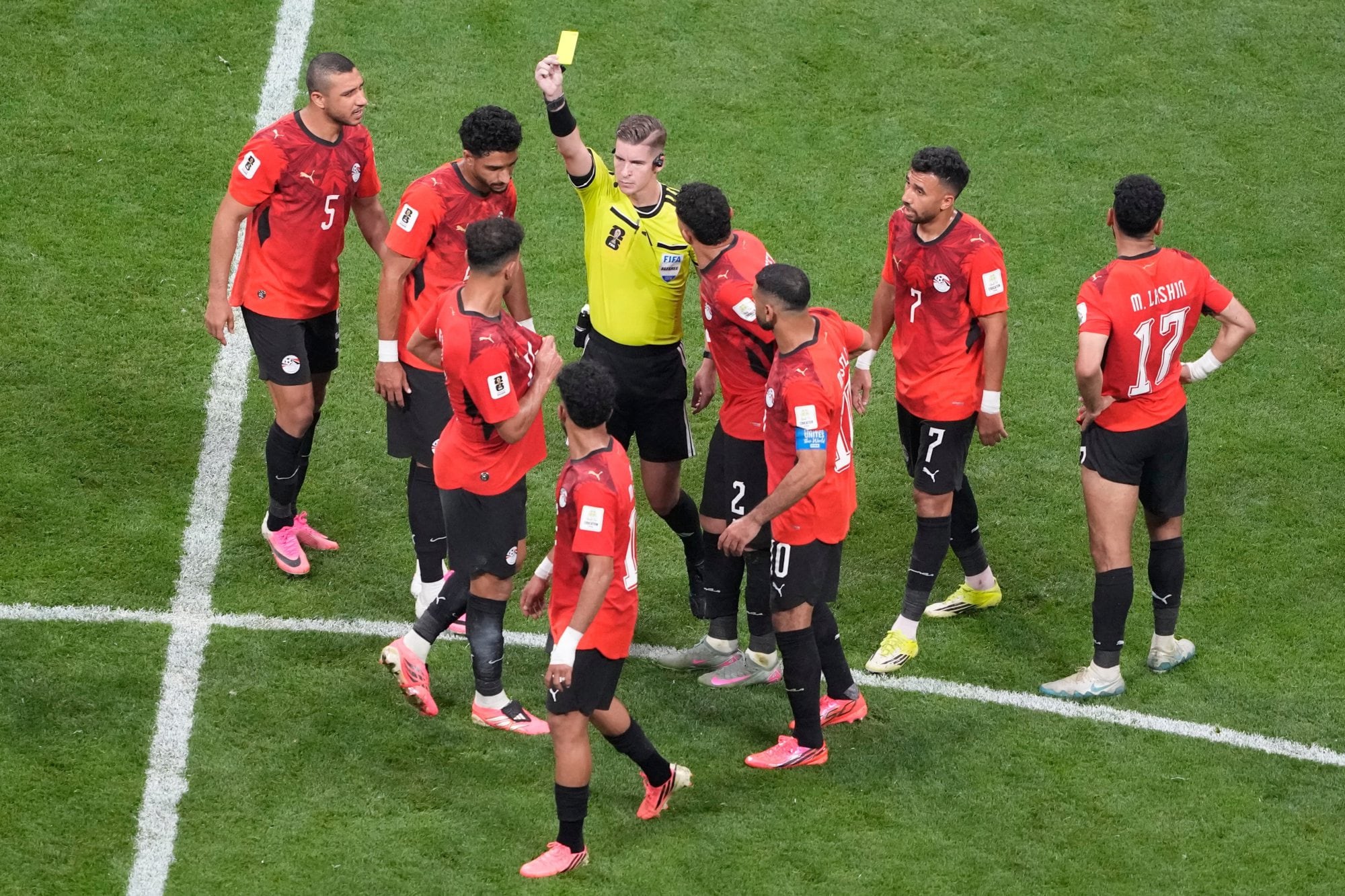 Los egipcios pidieron la exclusión del Mundial de Francois Letexier. (AP Photo/Chris Carlson)