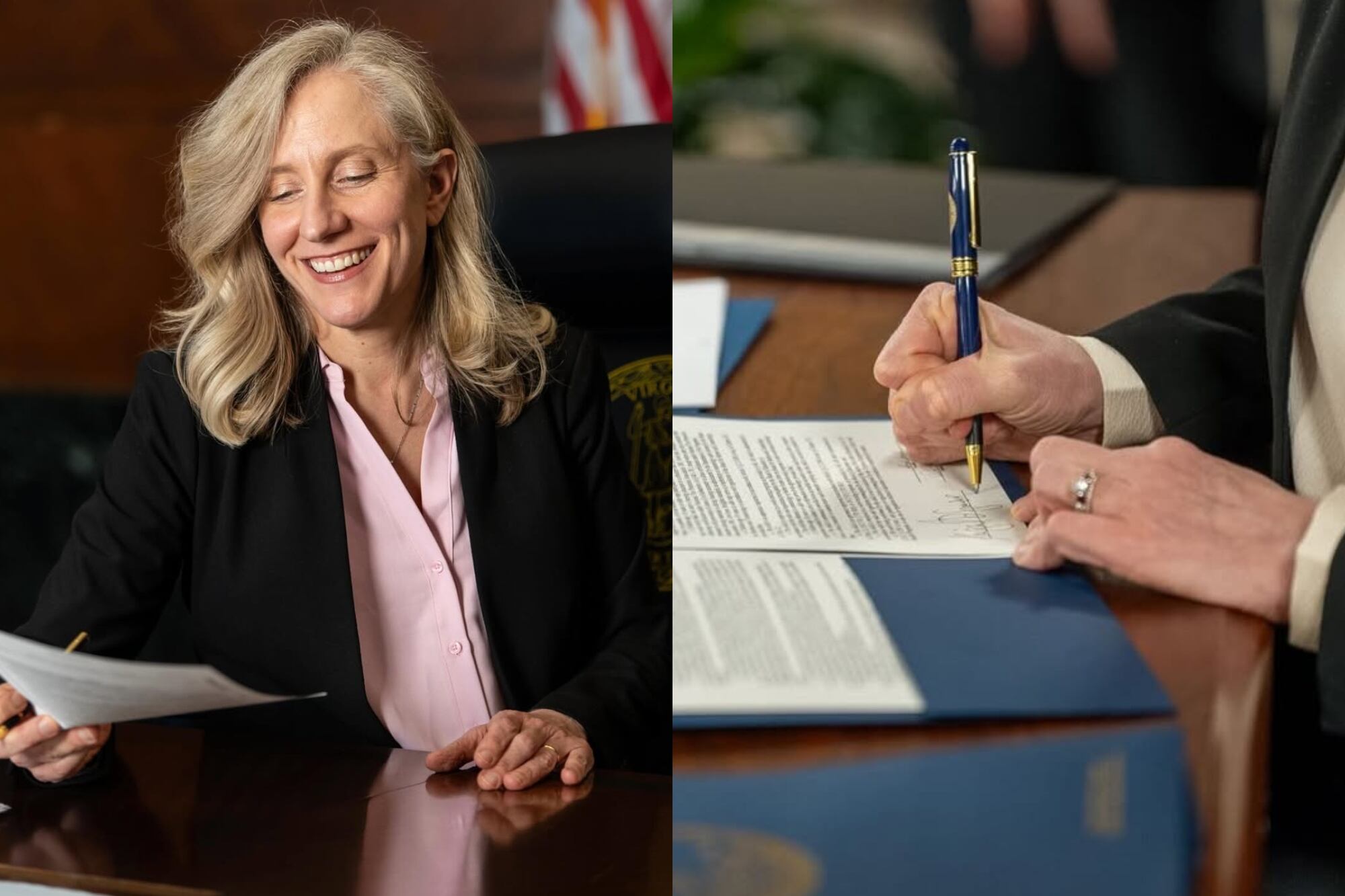 Ya es oficial: Abigail Spanberger firmó cinco leyes que impactan en las escuelas de Virginia