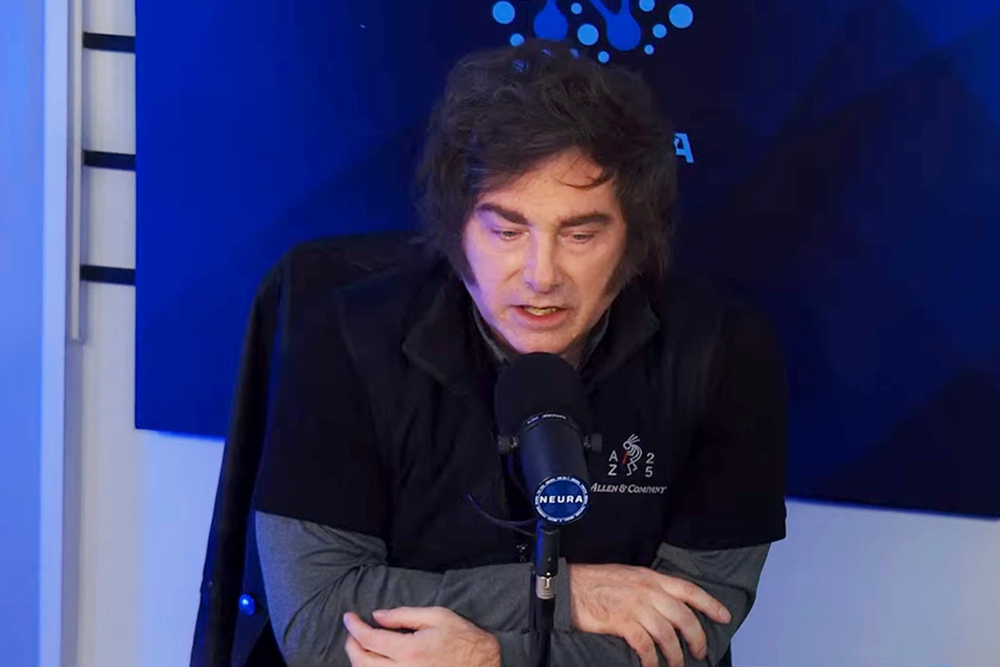 Imitaciones, burlas, insultos y elogios desmesurados a Trump: el otro lado de la entrevista a Milei