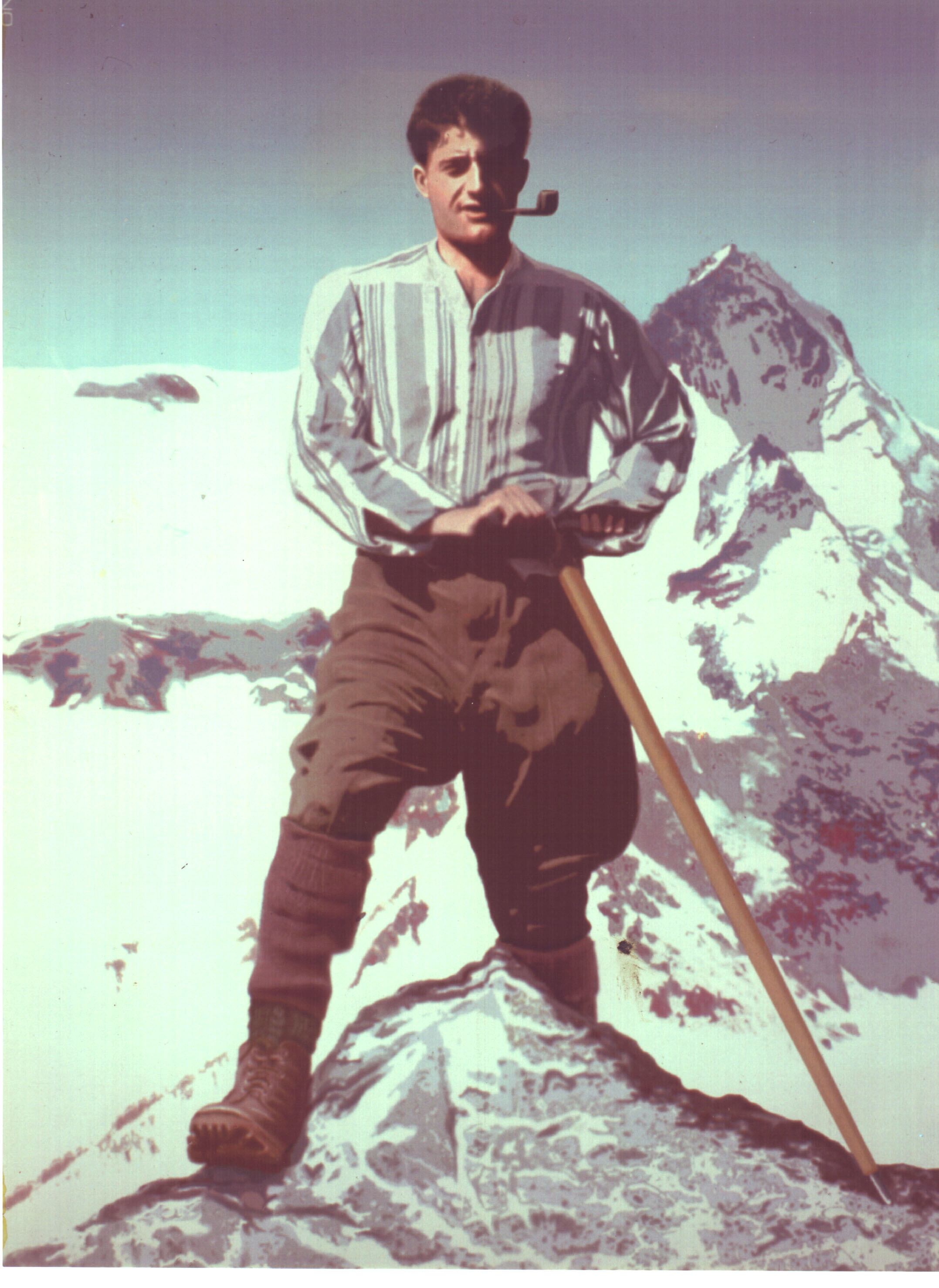 Pier Giorgio Frassati llegó a escalar los Alpes y el Valle de Aosta (Foto: Rifugio Frassati)