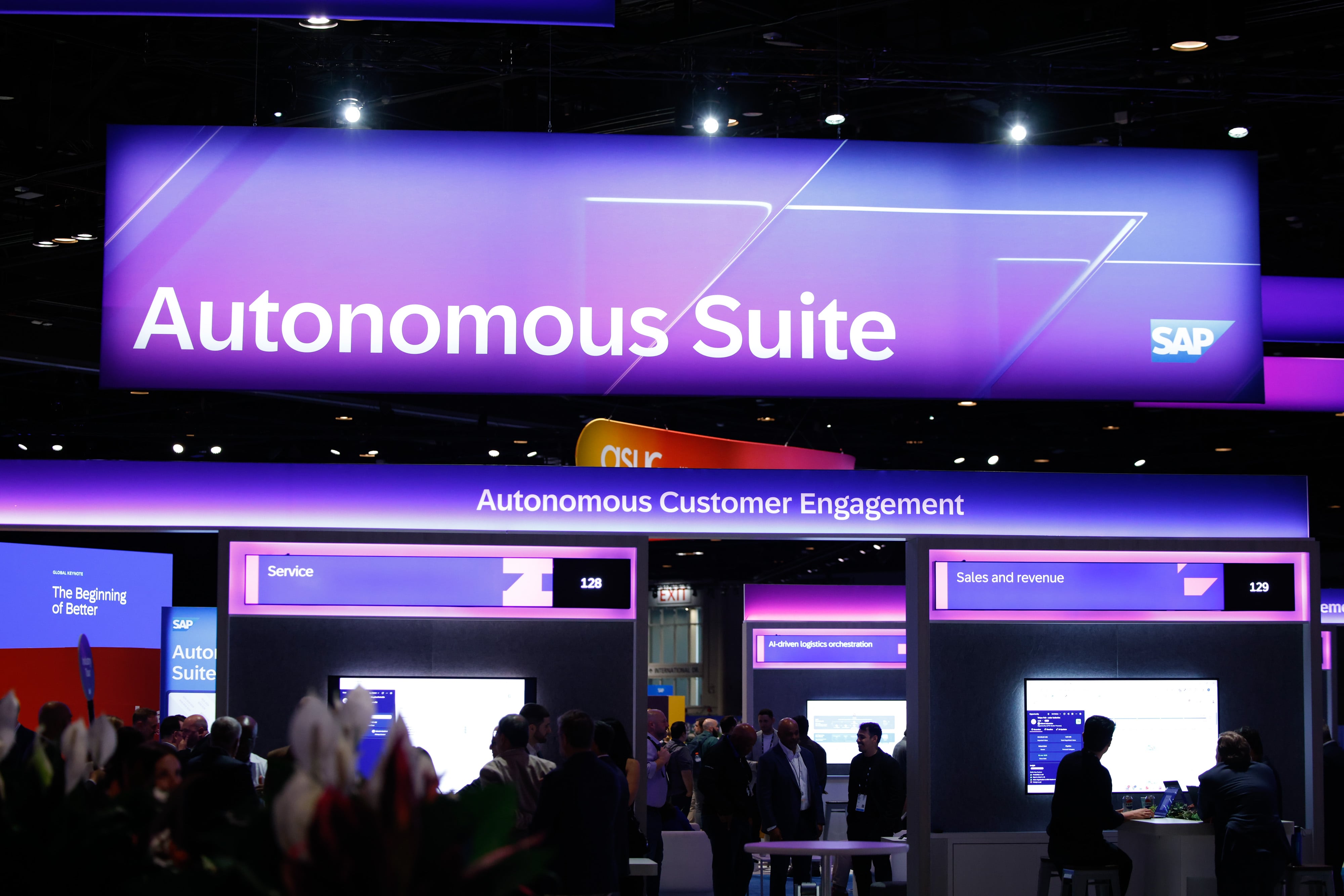 El despliegue de la conferencia SAP Sapphire, en Orlando