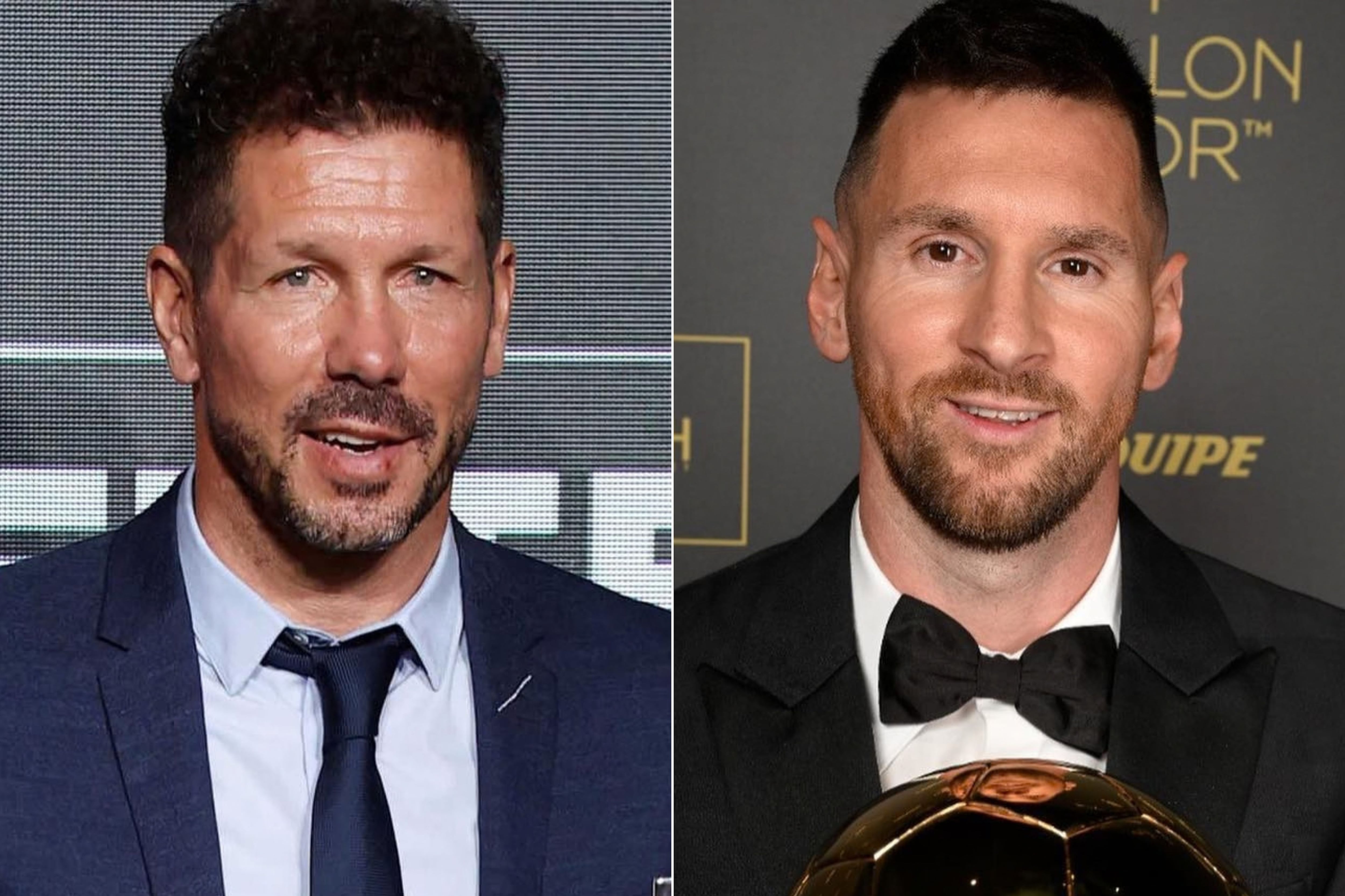 Diego Simeone se emocionó al hablar de Lionel Messi: “Nos enseñó que cuando las cosas vienen mal, hay que seguir insistiendo”