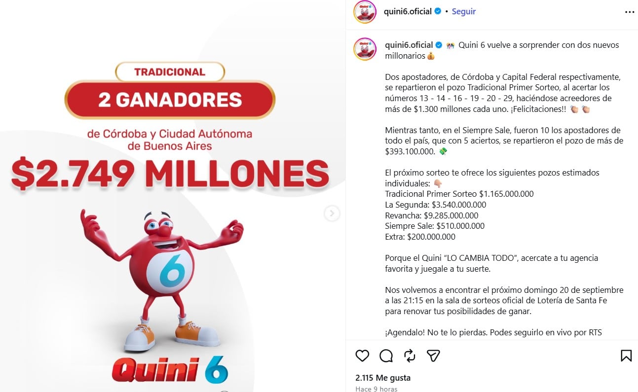 El pozo del Quini 6