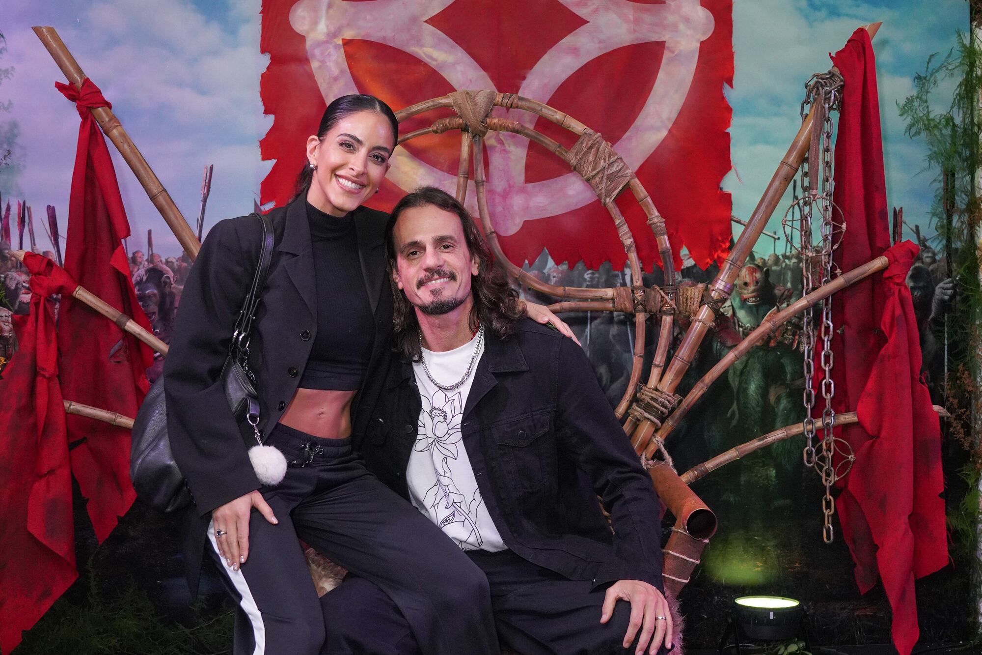 Celeste Muriega y Christian Sancho tampoco quisieron perderse la película dirigida por Wes Ball, que le da nueva vida a la épica franquicia global situada varias generaciones en el futuro tras el reinado de César, en el que los simios son la especie dominante y los humanos han quedado reducidos a vivir en las sombras