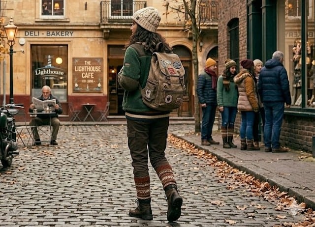 Combinar polainas con borcegos o botas bajas es una buena opción para este invierno