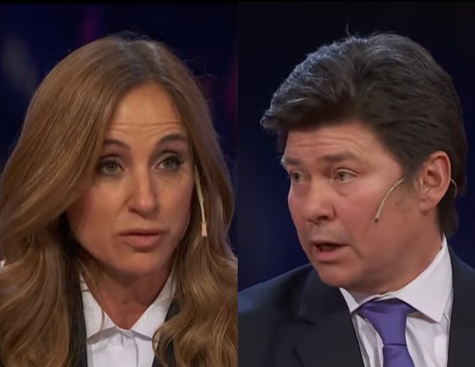 Victoria Tolosa Paz y Lisandro Almirón protagonizan un fuerte debate legislativo