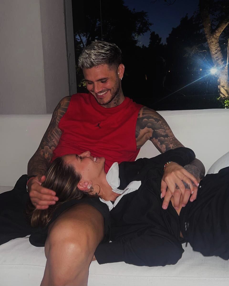 Mauro Icardi y la China Suárez decidieron blanquear su romance en medio del escándalo (Foto: Instagram/@mauroicardi)