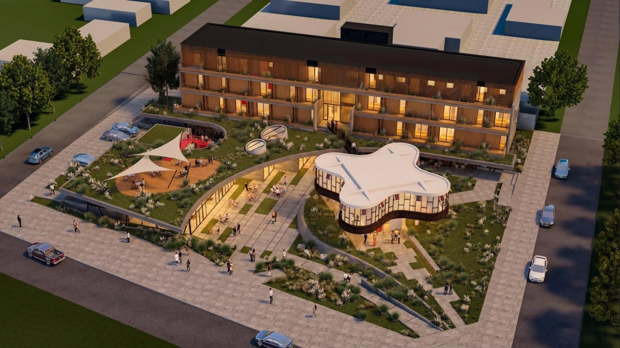 El Parador Ariston, en el centro del desarrollo arquitectónico que procura recuperar su esplendor
