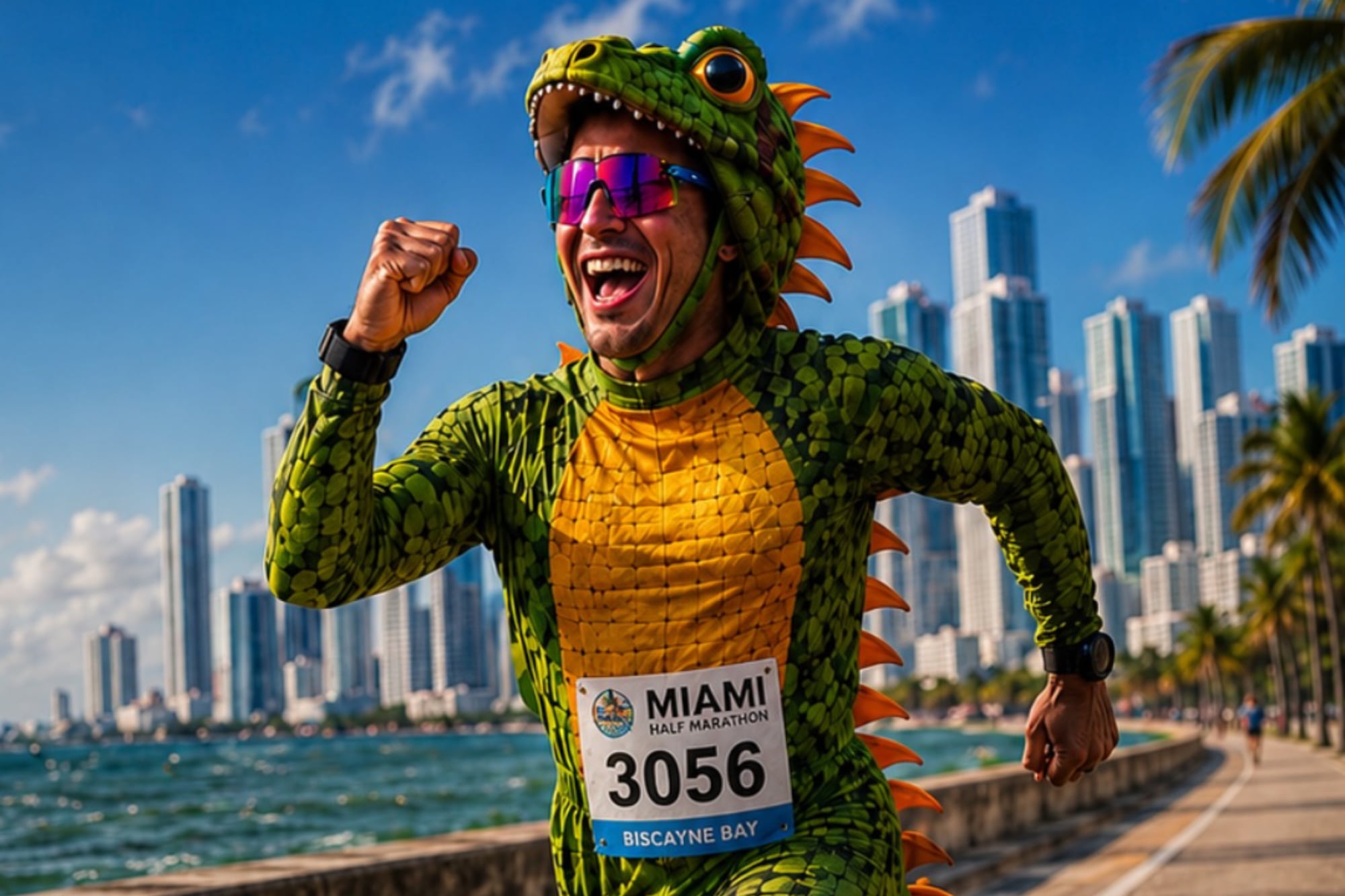 Carrera 5K en Miami este sábado: disfraz de iguana obligatorio y premios por categoría
