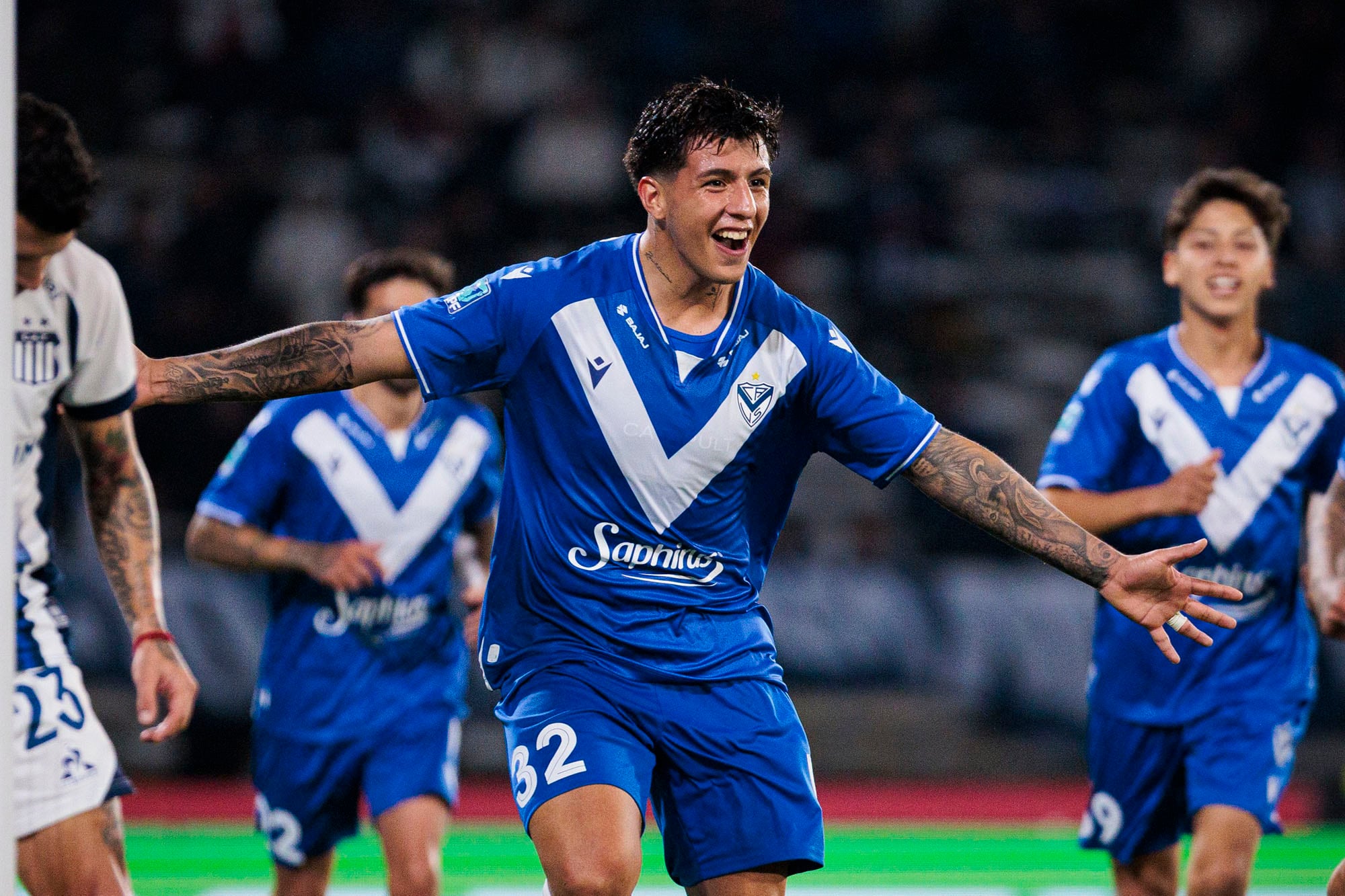 Vélez le ganó al Talleres de Sampaoli por 3-1 en Córdoba: sin tanta billetera, igual da pelea