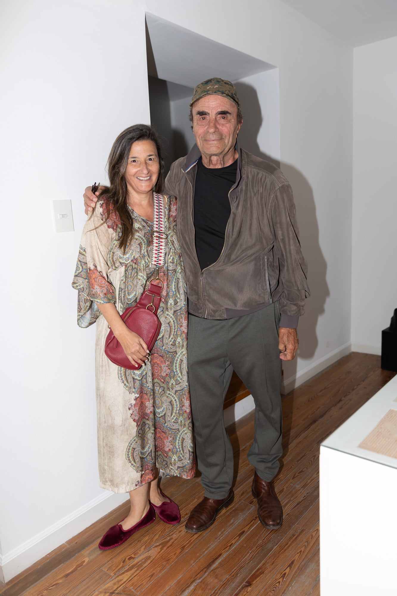 María Naughton y Martín Braun Lasala, padre del autor de los laberintos