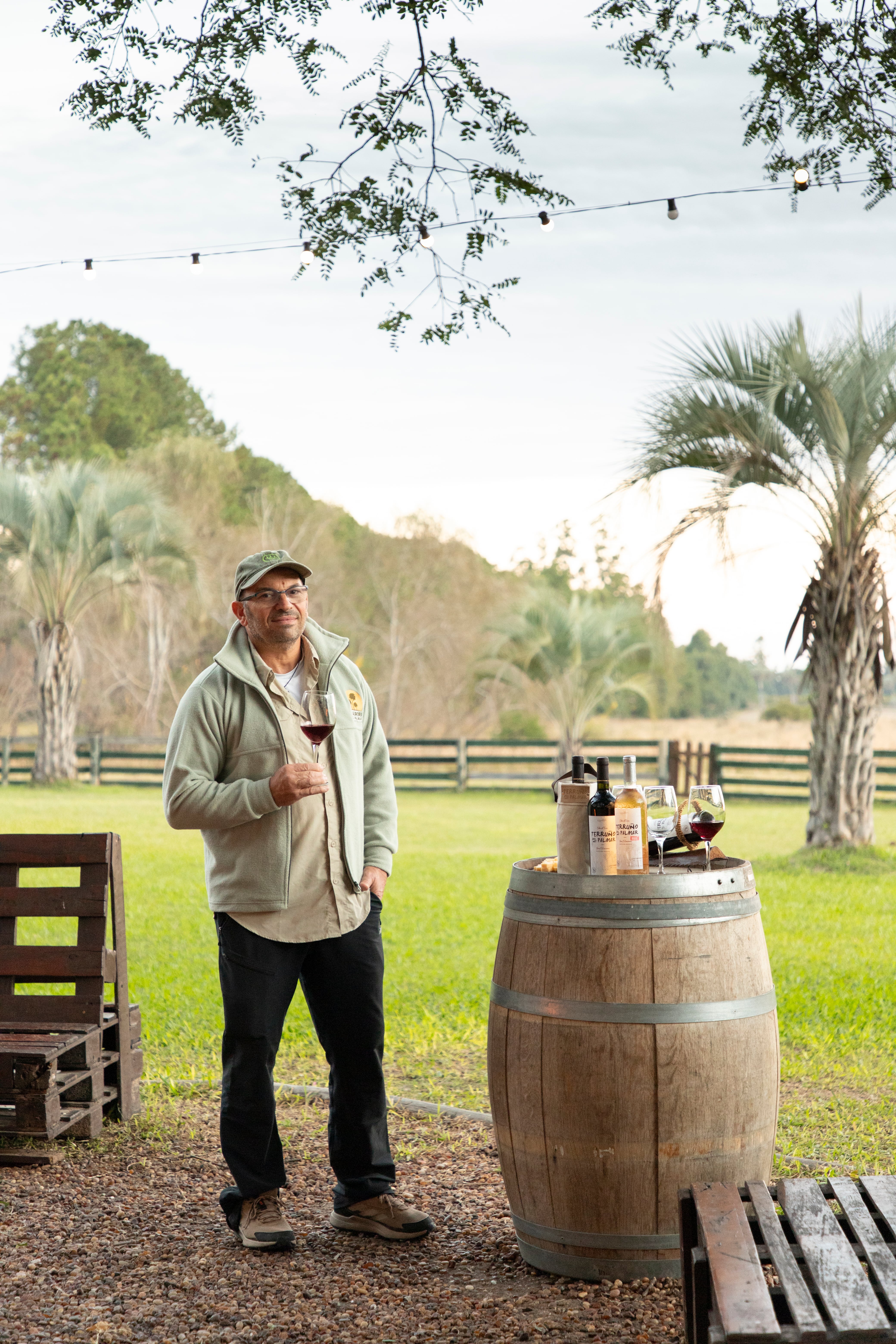Ariel Batista desarrolló los vinos Terruño del Palmar.