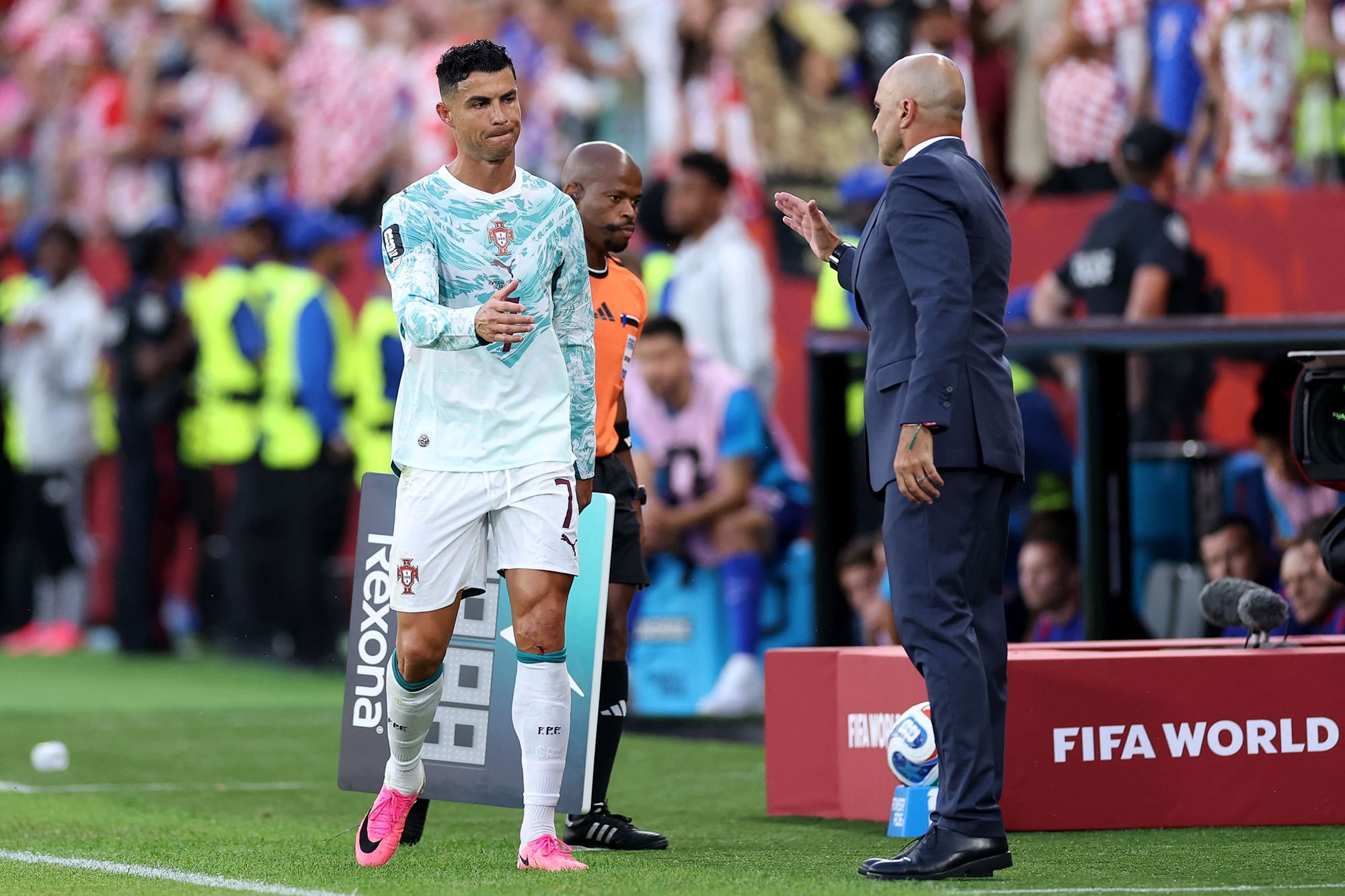 los goles de Portugal vs. Croacia en el Mundial 2026