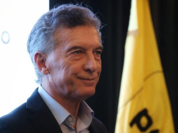 Mauricio Macri, durante la reunión de Pro