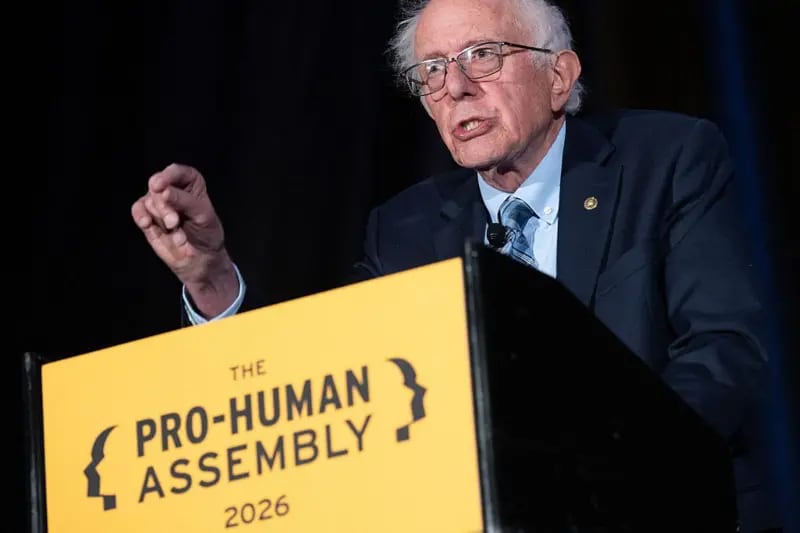 Bernie Sanders, el veterano senador por el estado de Vermont.