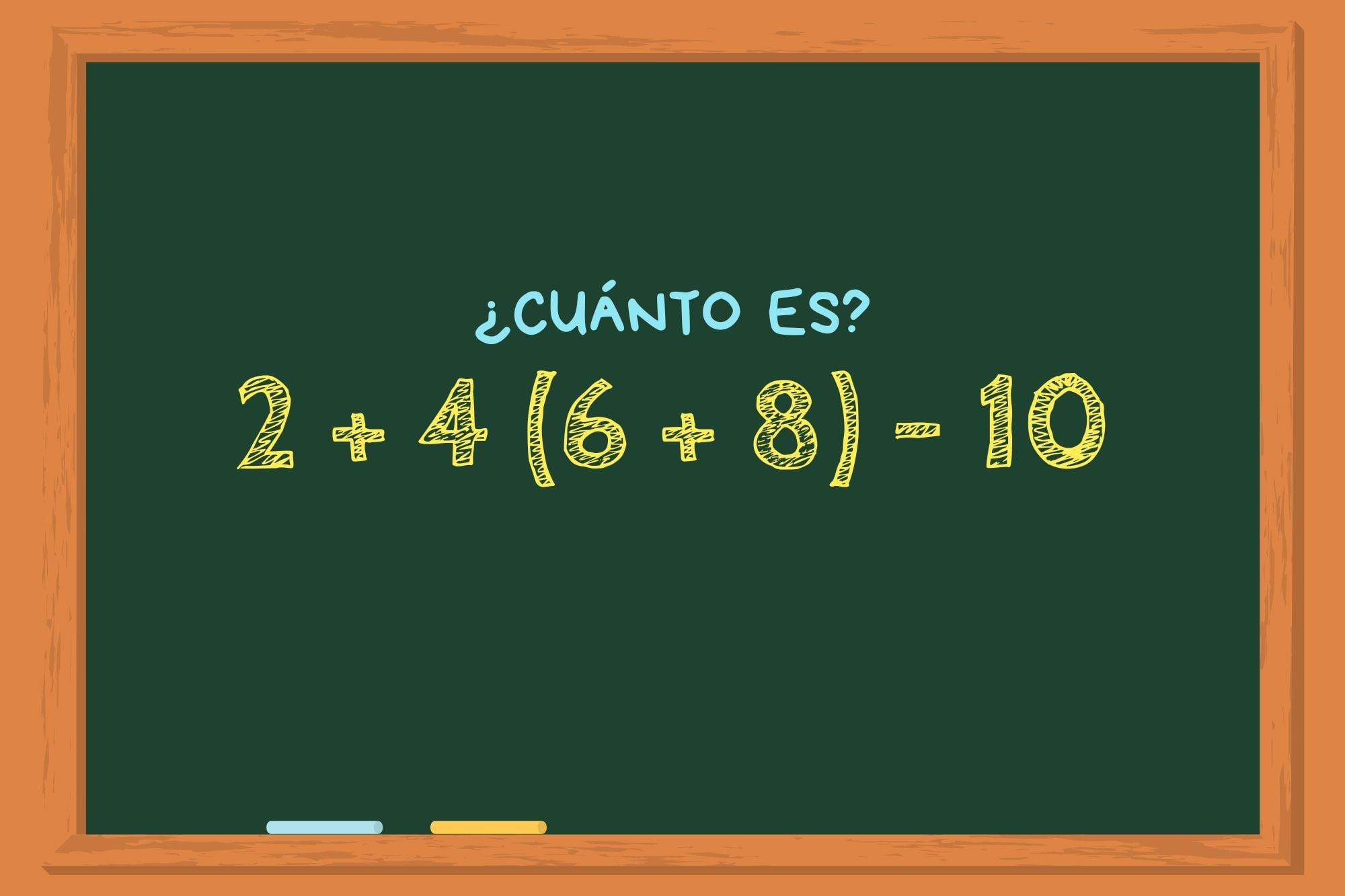 Animate a poner a prueba tus conocimientos con este cálculo matemático