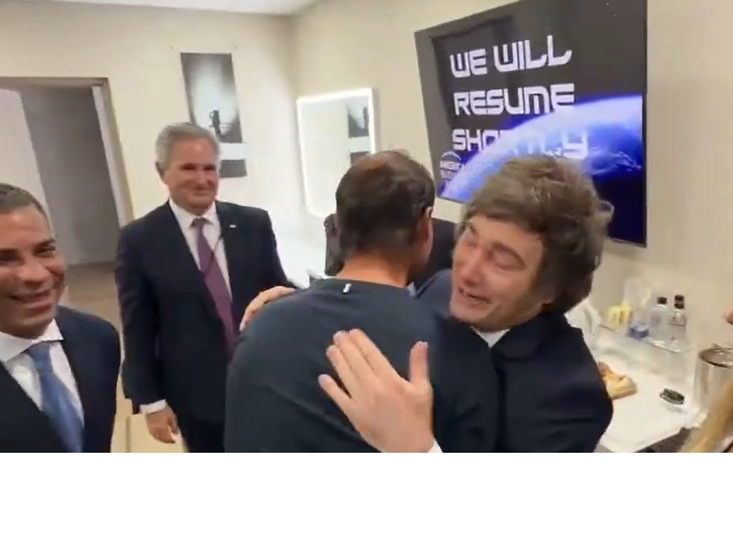 La reacción de Javier Milei al encontrarse con Rafael Nadal en Miami: “No te lo puedo creer”