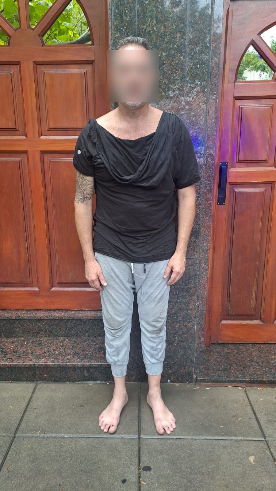 La pareja de la mujer fue detenida