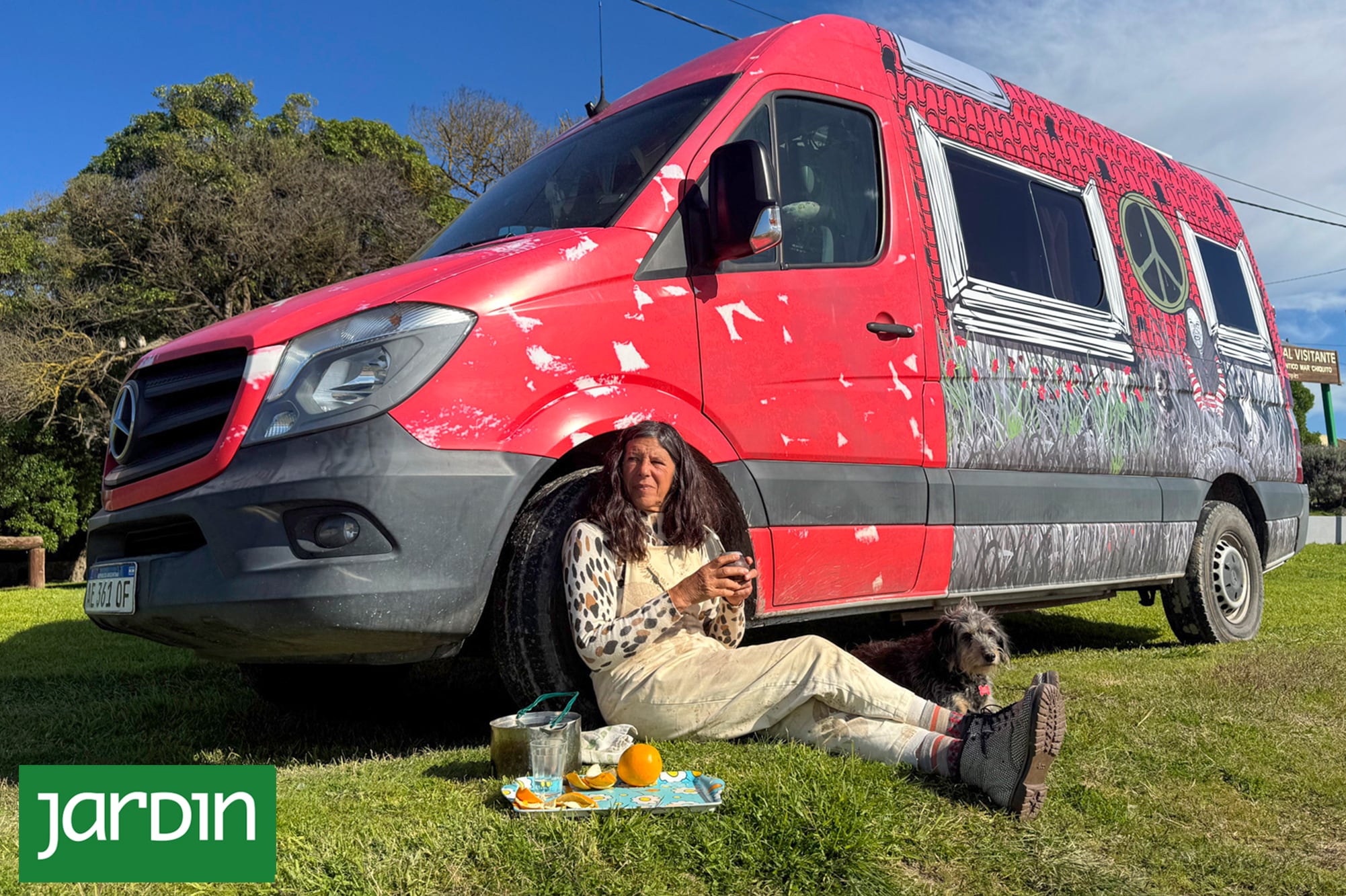 “En un country, la naturaleza es como un cuadro estático”. A los 74 años vendió todo para vivir en un motorhome