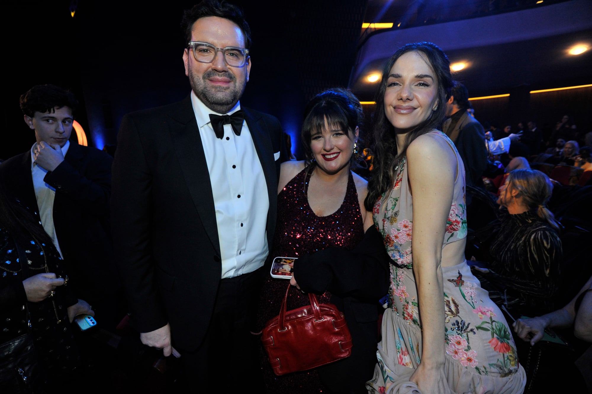Damián Betular, Belén Bilbao y Julieta Nair Calvo