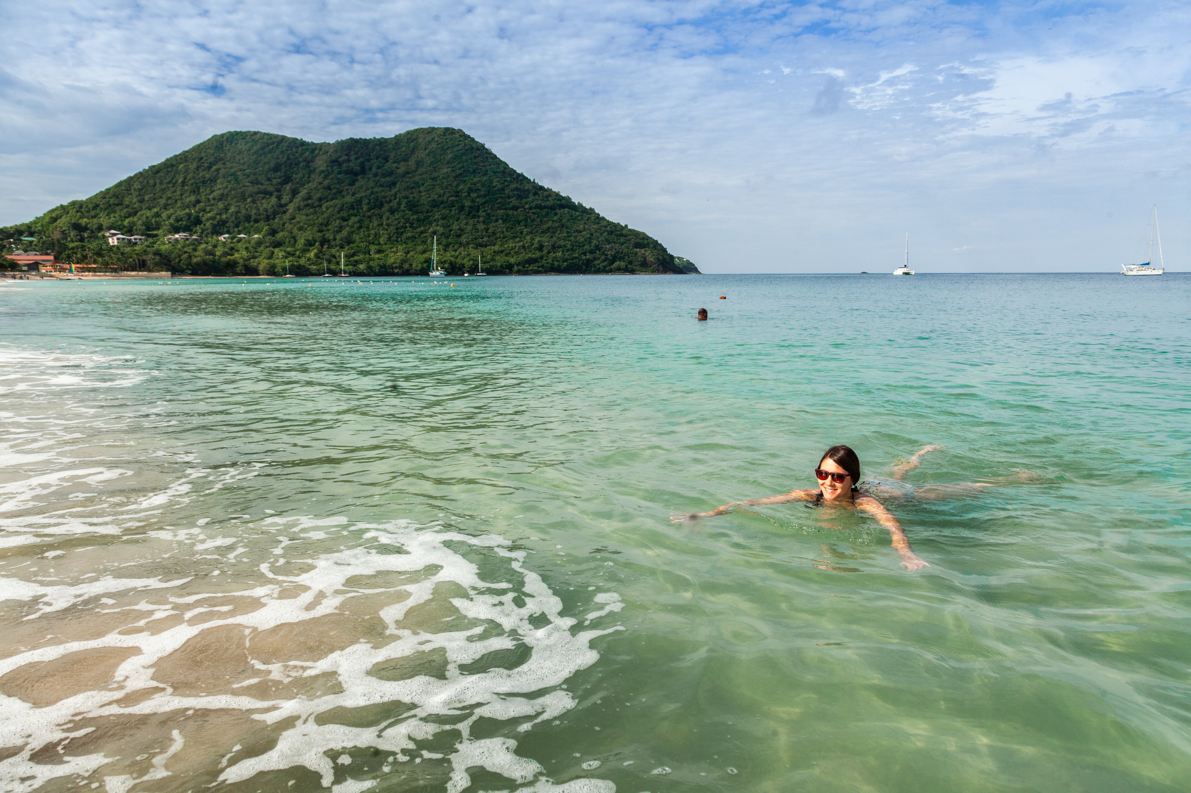 Relax en Santa Lucía.