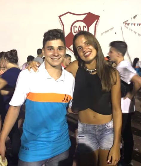 La tierna foto que compartió Julián en sus redes sociales (Foto: @juliaanalvarez)