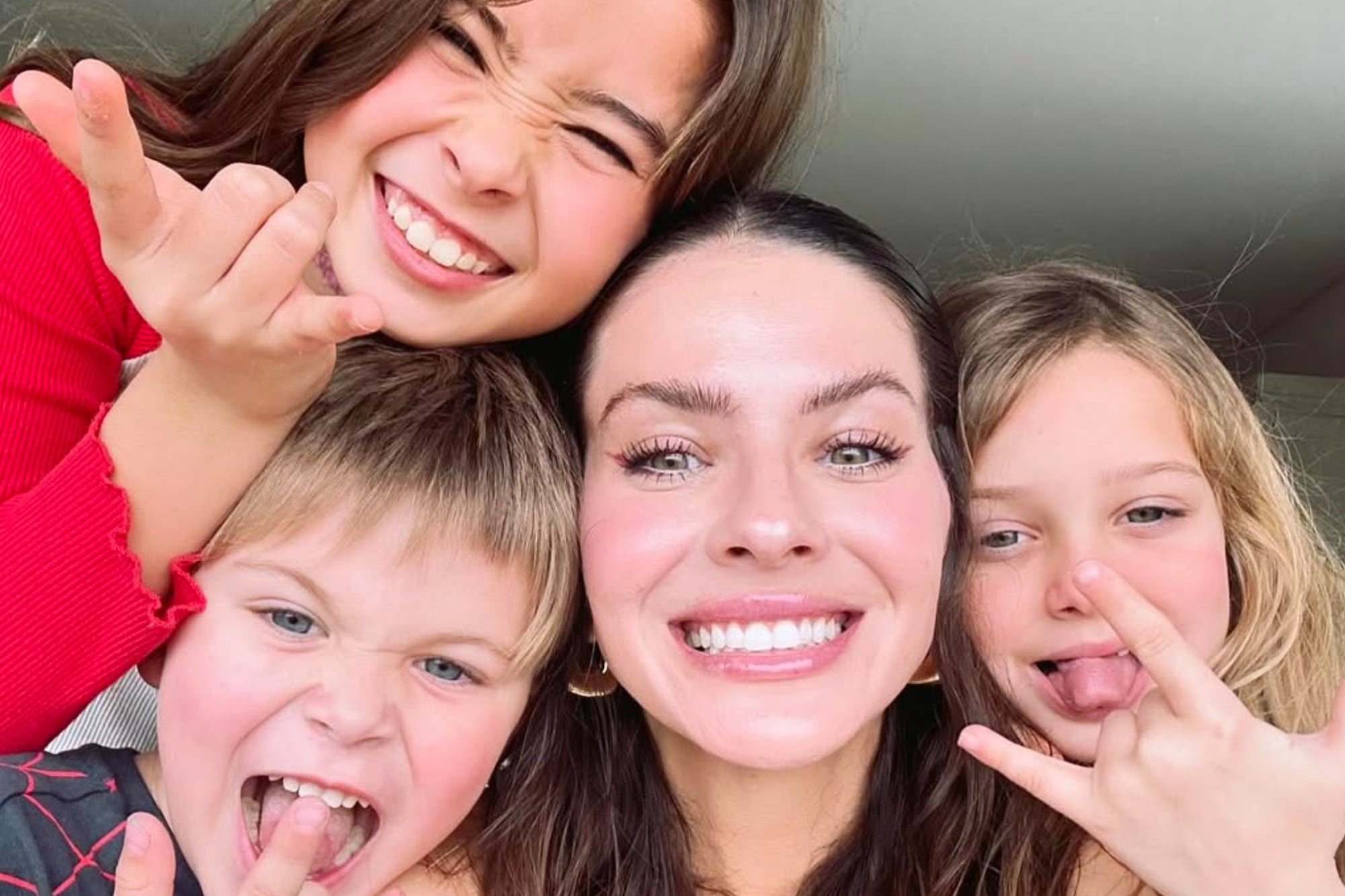 La actriz es madre de tres hijos: Rufina, Magnolia y Amancio
