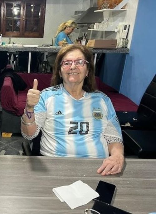 Falleció la mamá de Lionel Scaloni.