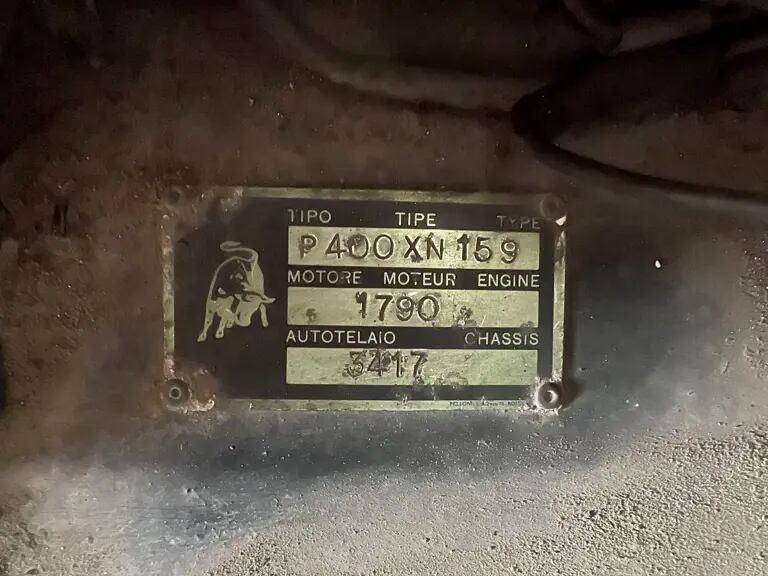 Los números de chasis que permiten demostrar su autenticidad