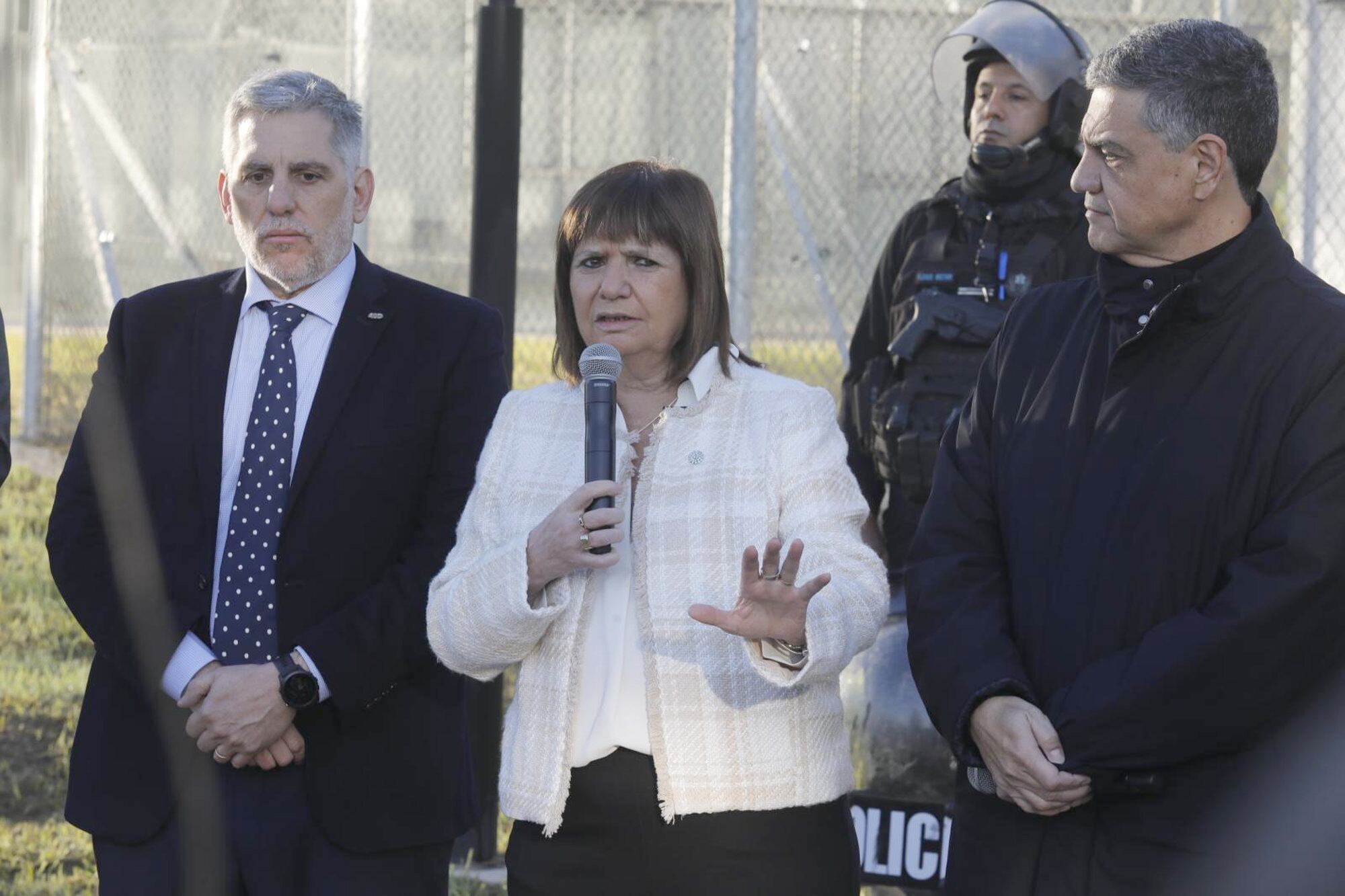 Jorge Macri y Patricia Bullrich anuncian medidas respecto de la situación de los presos