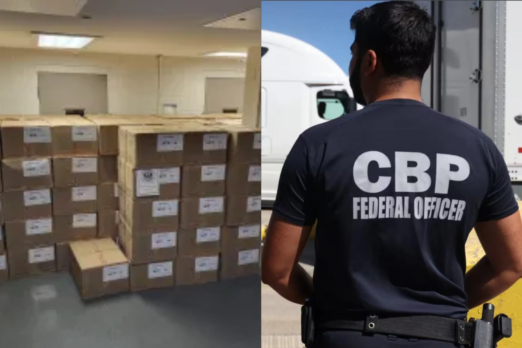 Cargamento sospechoso: intentaron cruzar a Nueva York cajas llenas de “chocolate”, pero la CBP descubrió lo que ocultaban