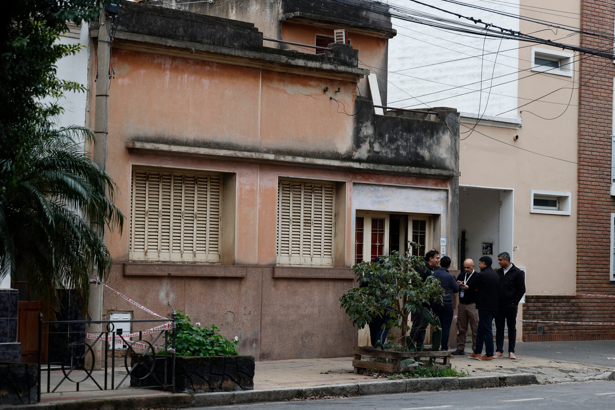 Se realizó nuevamente una inspección ocular dentro de la casa que fue escenario del asesinato de Agostina Vega