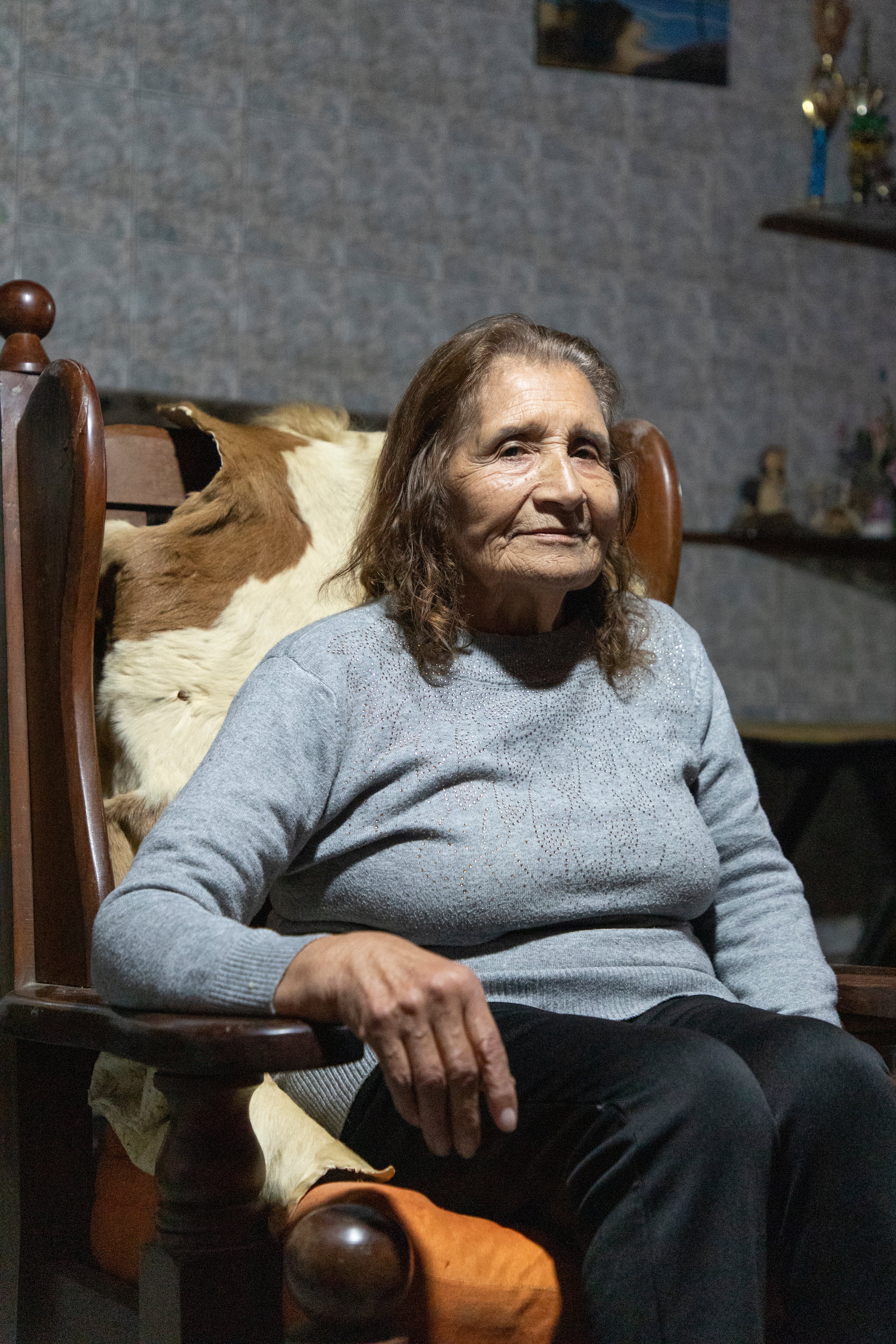 Irma Valdez conoció a Adolf Eichmann cuando era niña, hoy cuenta esa historia (Foto: Carolina Castagnola)