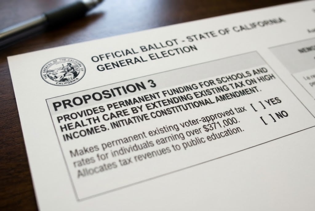 Impuesto a los ricos en California y la escala de ingresos que determina a quiénes afecta la Proposición 3 de las midterms