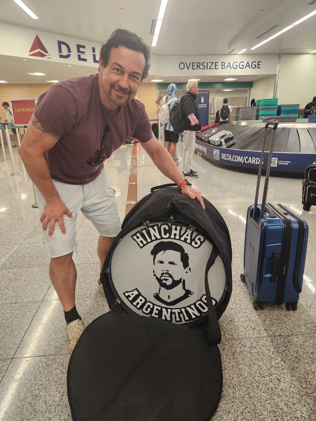 Pablo Cecere estuvo también en la final de Copa América 2024