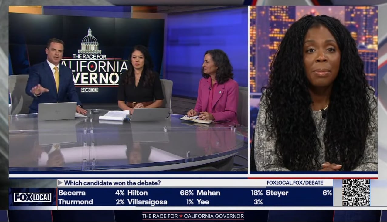 La encuesta de Fox muestra Hilton como el ganador de debate