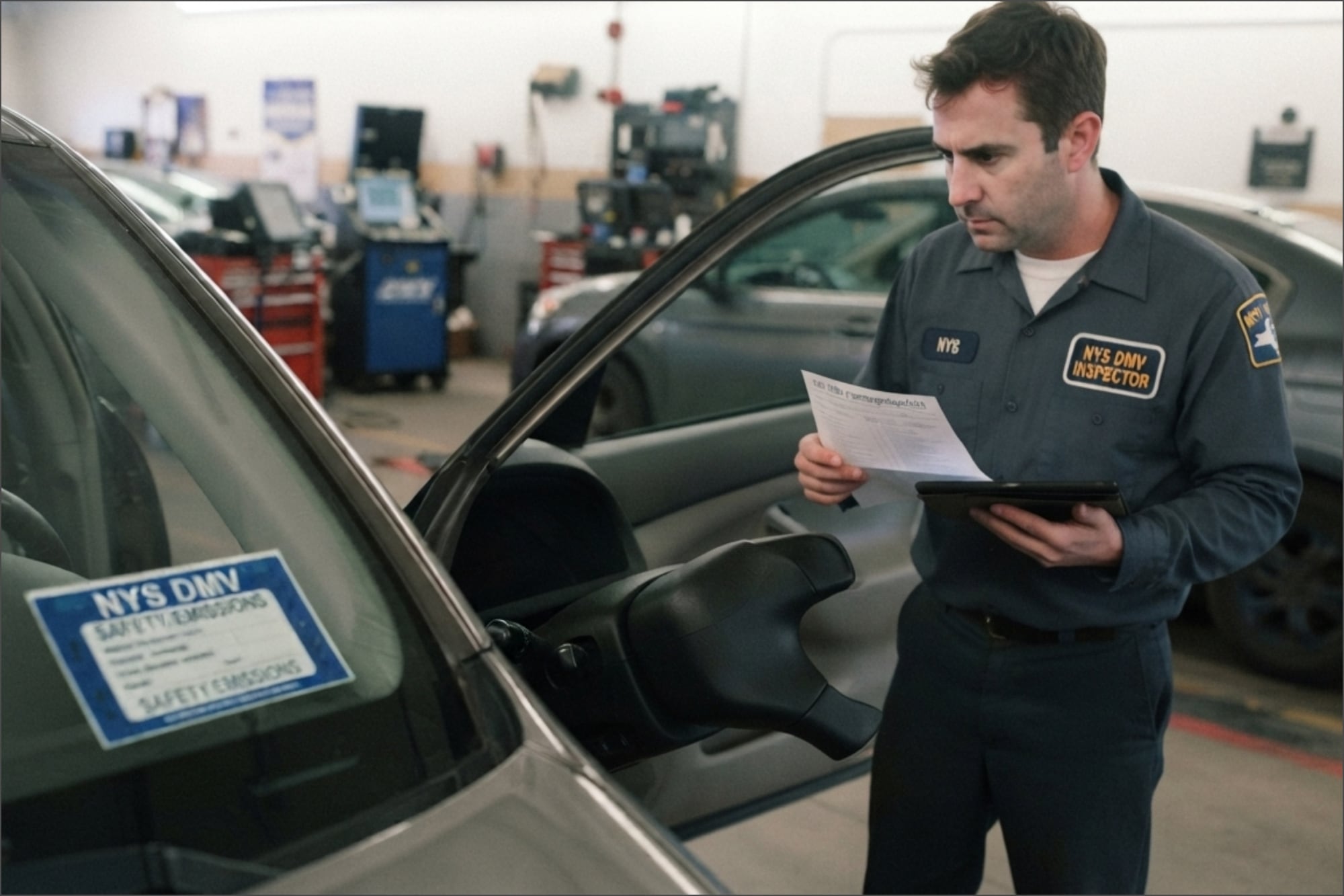 Los autos que no pasan la inspección del DMV en Nueva York si no cambian el airbag: reparación y remolque son gratis