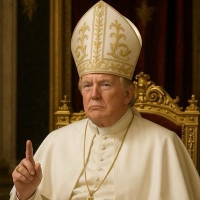 Polémica por un nuevo video de Trump con IA: se burla de figuras de Hollywood y ofrece una insólita “cura” 8 Trump publicó una imagen hecha con IA como Papa