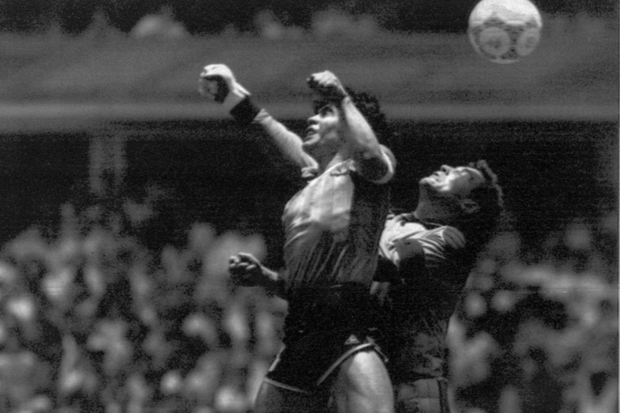 La mano de Dios, en México 86