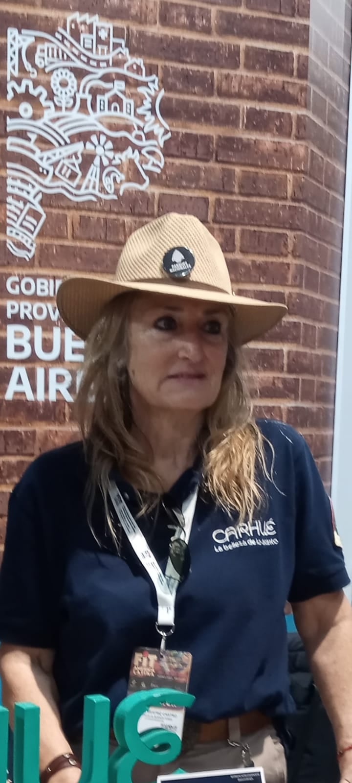 Actualmente, Viviana Castro es guardaparque de la Reserva Natural, Histórica y Cultural Laguna Epecuén (Foto: Viviana Castro)