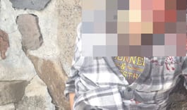 El tirador tenía manchas de sangre en su ropa